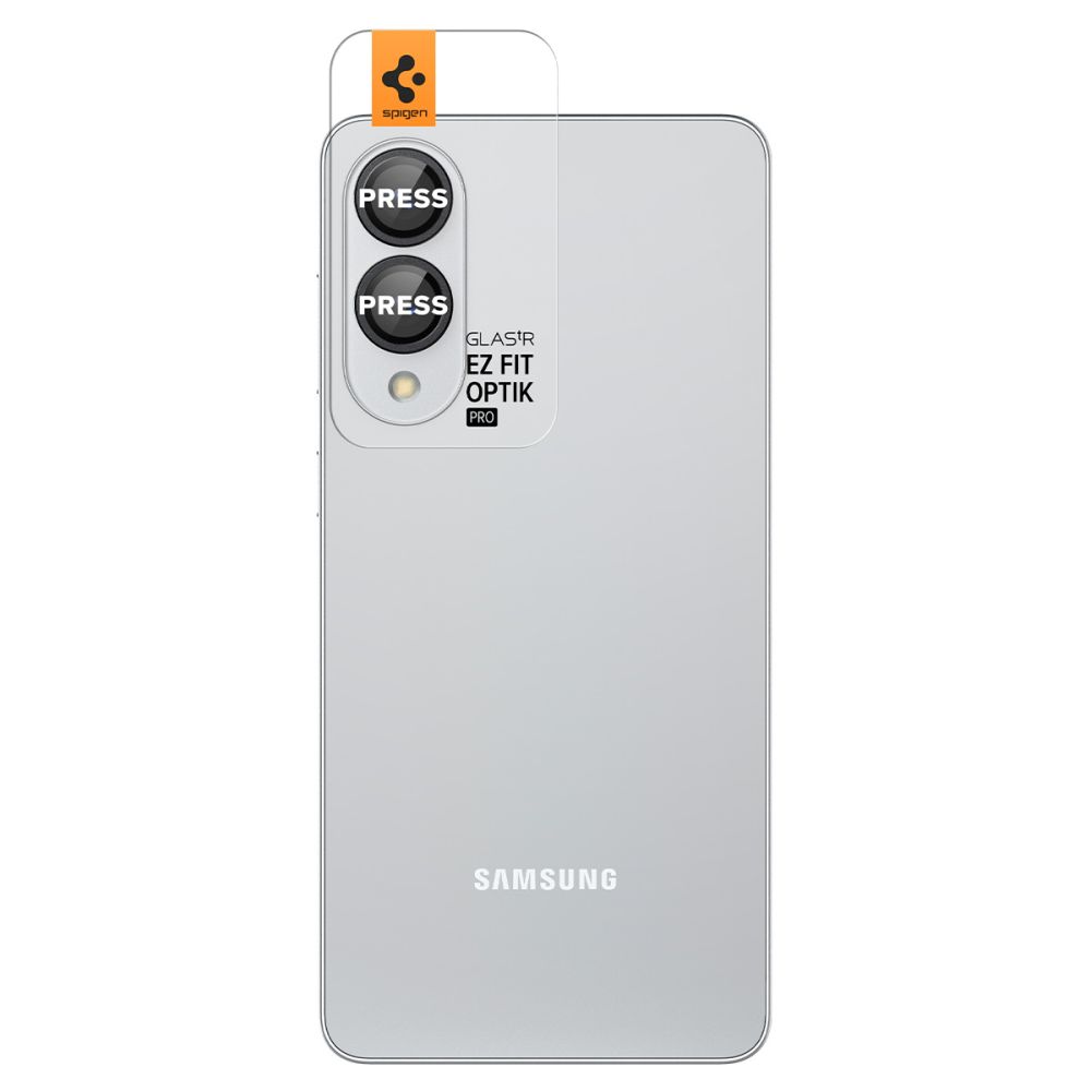 iTok webáruház - Samsung Spigen Optik Pro GLAS.TR „Ez Fit” 2-pack kameravédő Samsung Galaxy S25 Edge készülékhez (fekete) 2 Spigen Optik Pro GLAS.TR "Ez Fit" 2-pack Camera Cover for Samsung Galaxy S25 Edge (fekete)