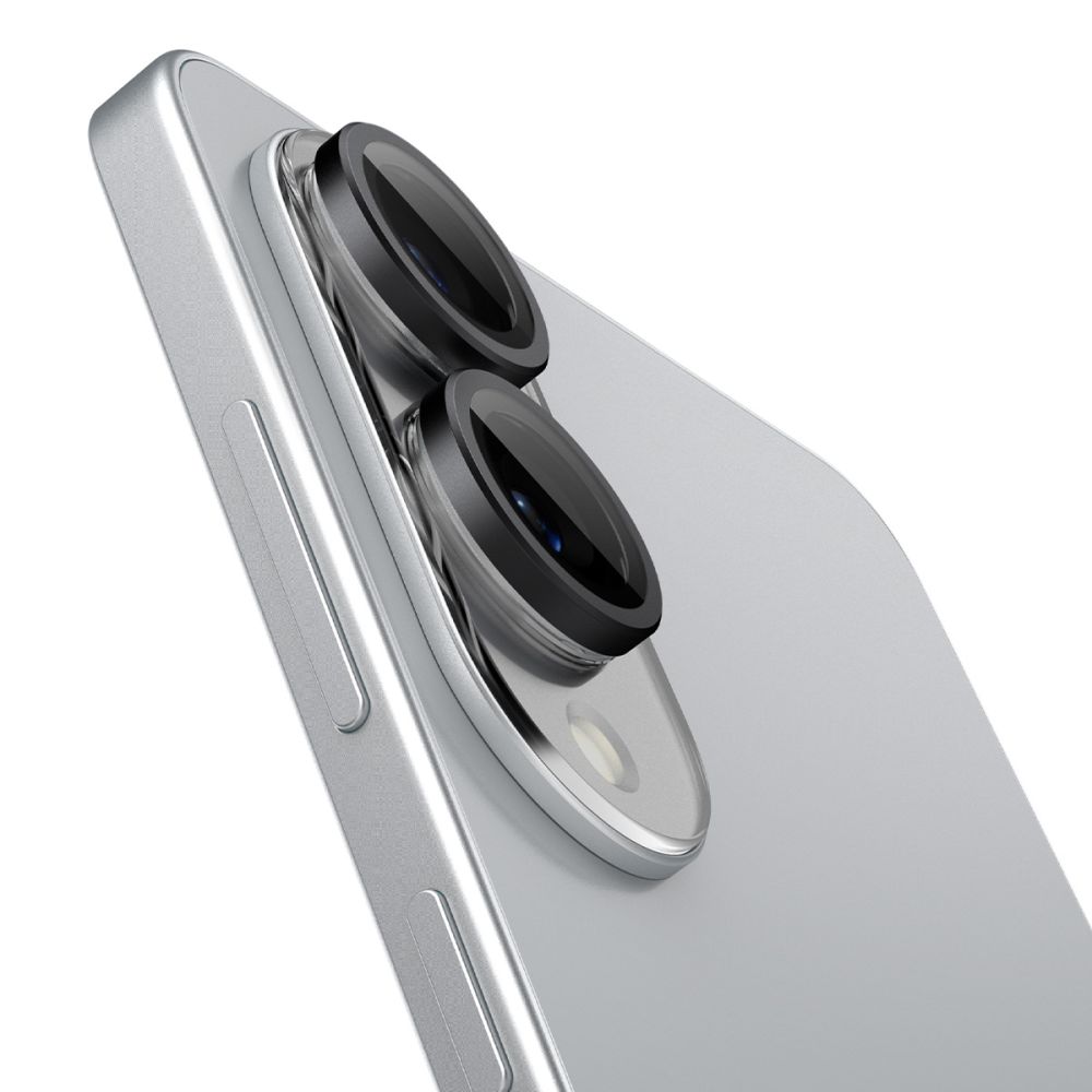 iTok webáruház - Samsung Spigen Optik Pro GLAS.TR „Ez Fit” 2-pack kameravédő Samsung Galaxy S25 Edge készülékhez (fekete) 3 Spigen Optik Pro GLAS.TR "Ez Fit" 2-pack Camera Cover for Samsung Galaxy S25 Edge (fekete)