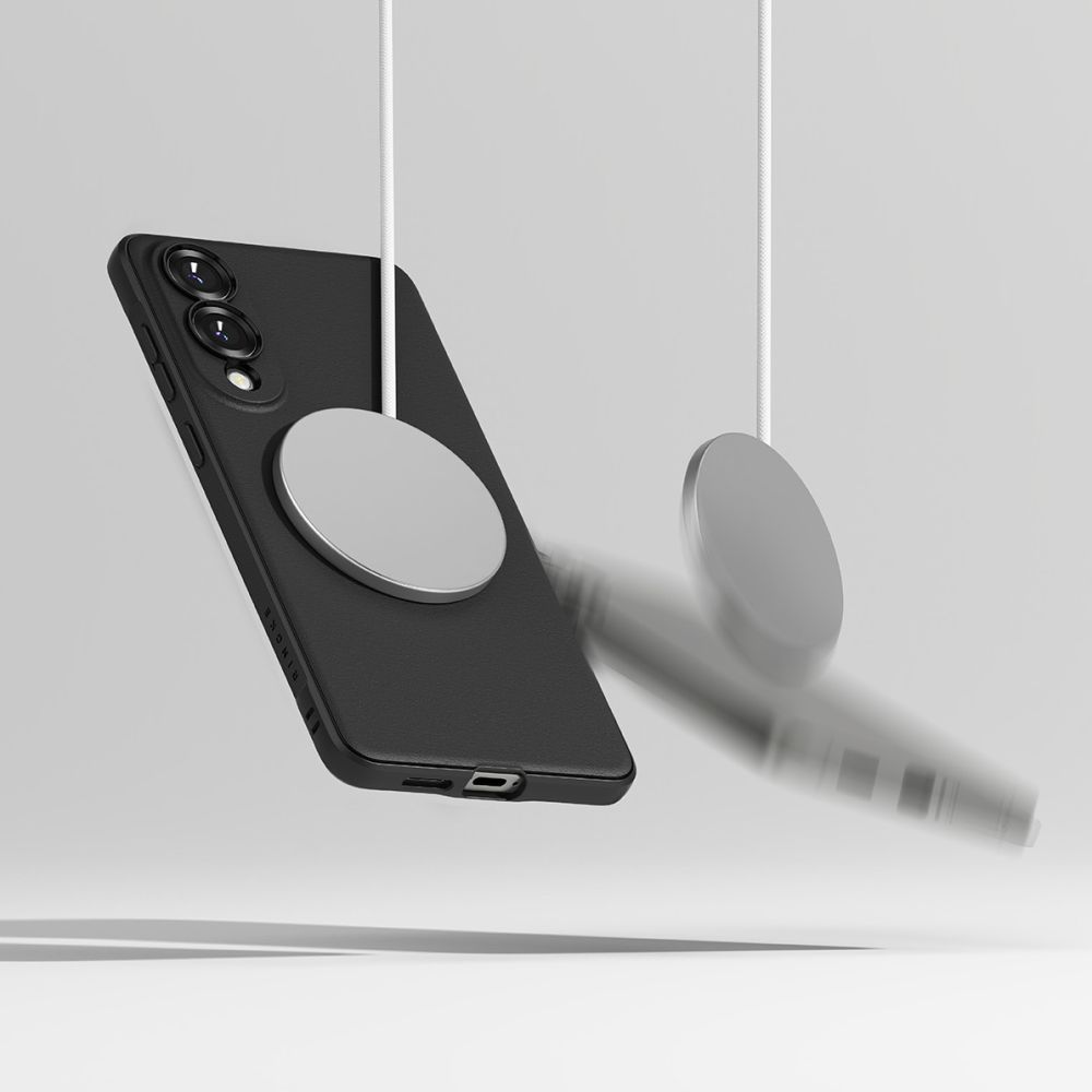 iTok webáruház - Samsung Ringke Onyx Magnetic MagSafe tok Samsung Galaxy S25 Edge készülékhez (fekete) 6 Ringke Onyx Magnetic Magsafe Case for Samsung Galaxy S25 Edge (fekete)