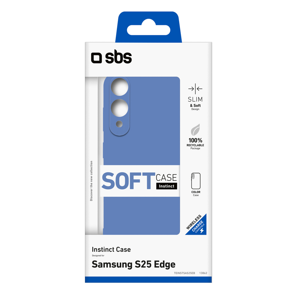 iTok webáruház - Samsung SBS Instinct tok Samsung Galaxy S25 Edge (kék) 2 SBS Instinct Case for Samsung Galaxy S25 Edge (kék)