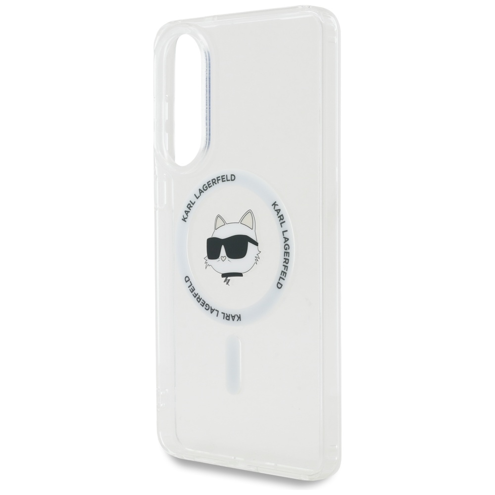 iTok webáruház - Karl Lagerfeld Karl Lagerfeld Button Choupette Head Printed Logo MagSafe tok Samsung Galaxy S25 Edge (fehér) 6 Karl Lagerfeld Button Choupette Head Printed Logo MagSafe Case for Samsung Galaxy S25 Edge (fehér)