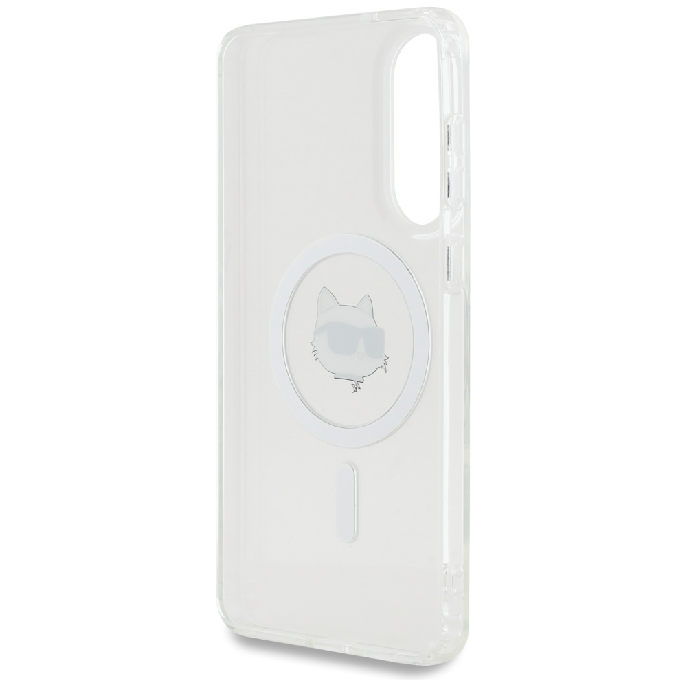 iTok webáruház - Karl Lagerfeld Karl Lagerfeld Button Choupette Head Printed Logo MagSafe tok Samsung Galaxy S25 Edge (fehér) 7 Karl Lagerfeld Button Choupette Head Printed Logo MagSafe Case for Samsung Galaxy S25 Edge (fehér)