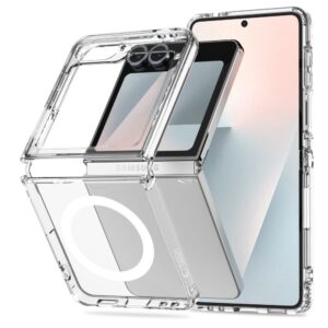 Tech-Protect FlexAir Hybrid MagSafe tok Samsung Galaxy Z Flip 6 / 7 FE készülékhez (átlátszó)