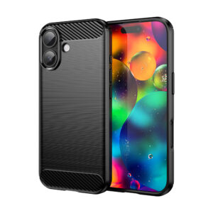 Carbon tok iPhone 17-hez (fekete)