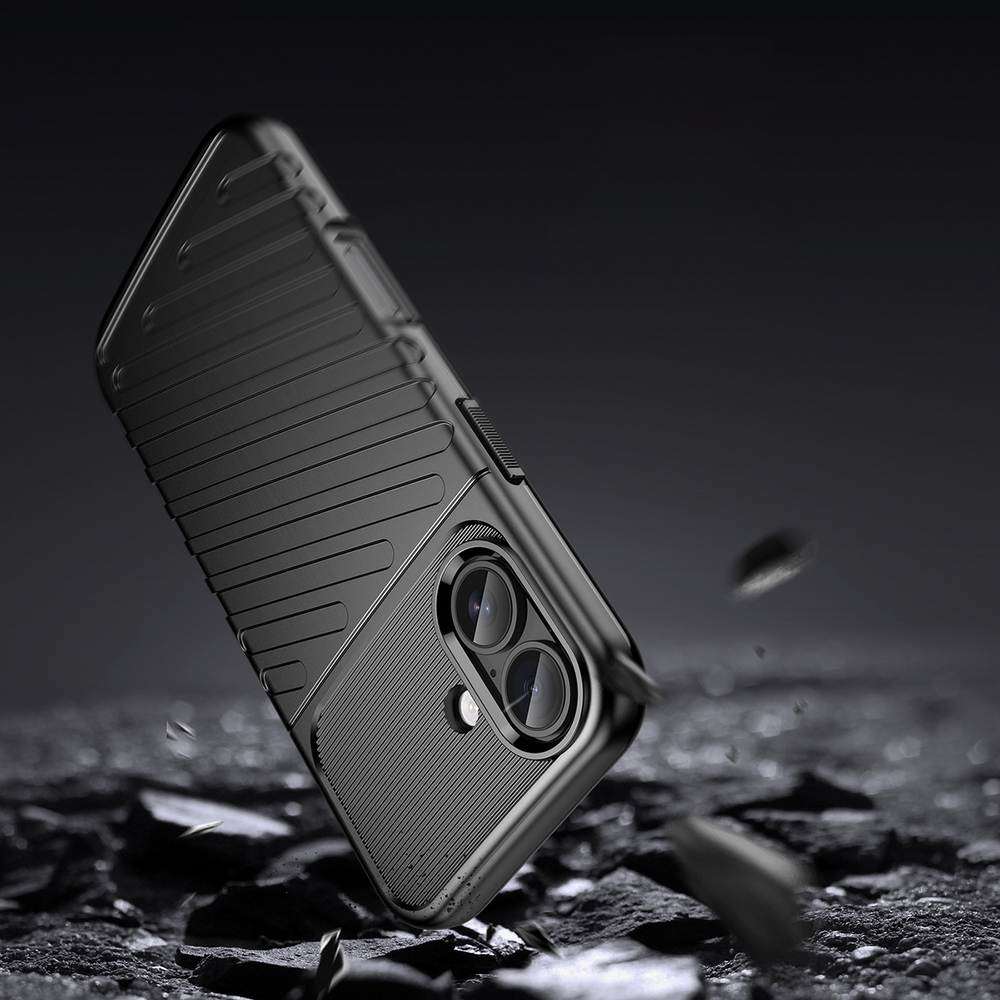 iTok webáruház - Thunder Case iPhone 17 tok (fekete) 3 Thunder Case for iPhone 17 (fekete)