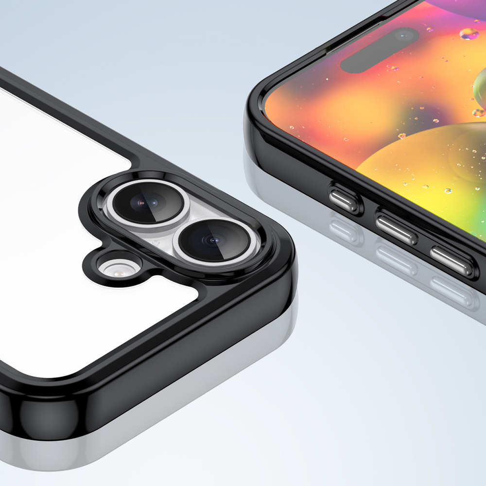 iTok webáruház - Outer Space tok iPhone 17 készülékhez (fekete átlátszó) 6 Outer Space iPhone 17 Case (fekete átlátszó)