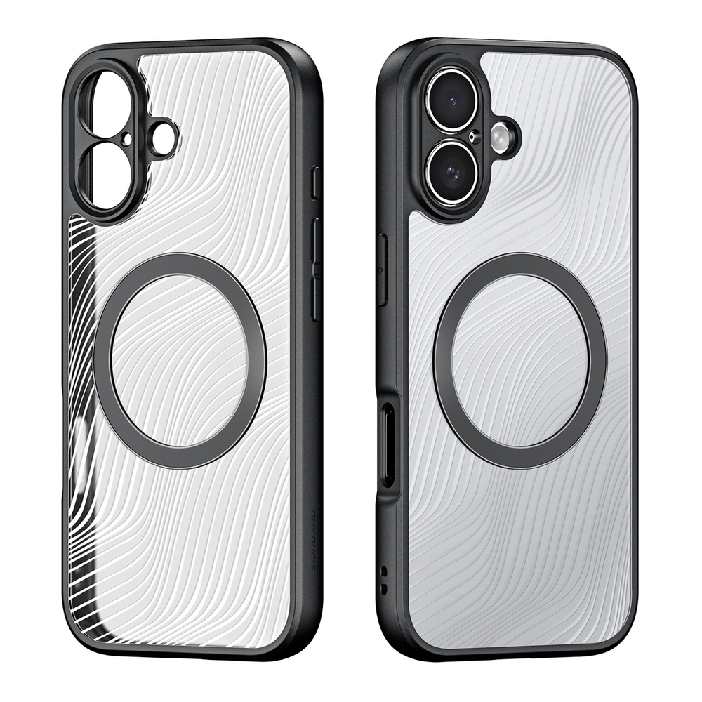 iTok webáruház - Dux Ducis Dux Ducis Aimo Mag tok iPhone 17-hez (fekete) 2 Dux Ducis Aimo Mag Case with Magnetic Ring for iPhone 17 (fekete)