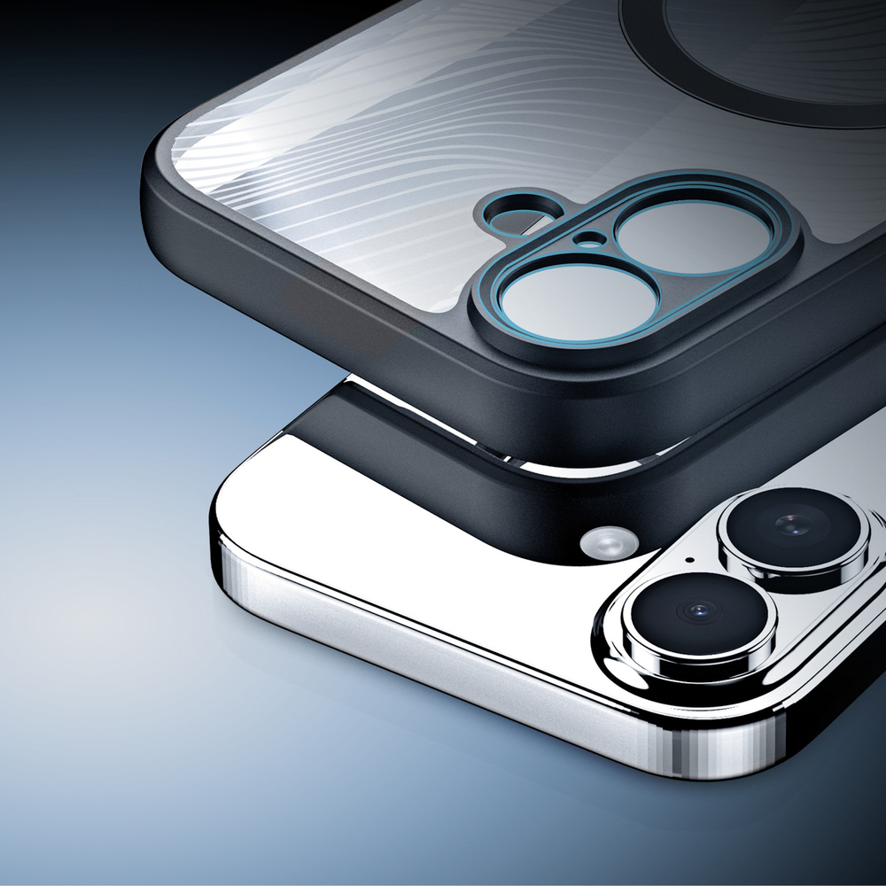 iTok webáruház - Dux Ducis Dux Ducis Aimo Mag tok iPhone 17-hez (fekete) 7 Dux Ducis Aimo Mag Case with Magnetic Ring for iPhone 17 (fekete)