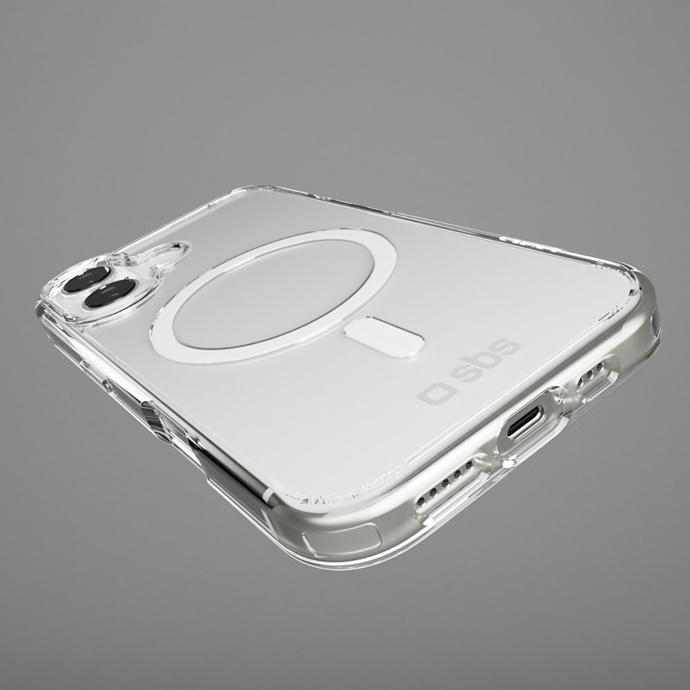 iTok webáruház - SBS SBS Extreme Mag tok iPhone 17-hez (átlátszó) 5 SBS Extreme Mag Case with D3O Technology for iPhone 17 (átlátszó)