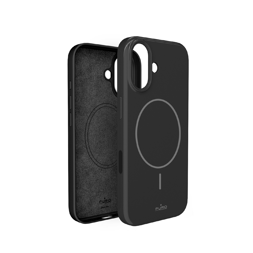 iTok webáruház - Puro Puro Pulse iPhone 17 védőtok (fekete) 1 Puro Pulse iPhone 17 Protective Case Polycarbonate (fekete)