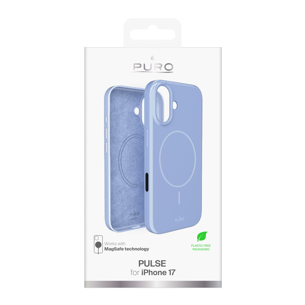 iTok webáruház - Puro Puro Pulse iPhone 17 polikarbonát tok (kék) 2 Puro Pulse iPhone 17 polycarbonate protective case (kék)