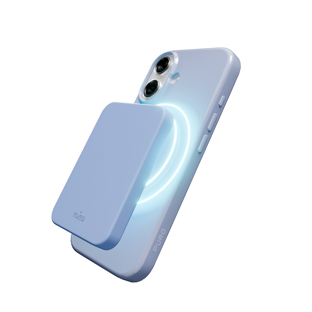 iTok webáruház - Puro Puro Pulse iPhone 17 polikarbonát tok (kék) 3 Puro Pulse iPhone 17 polycarbonate protective case (kék)