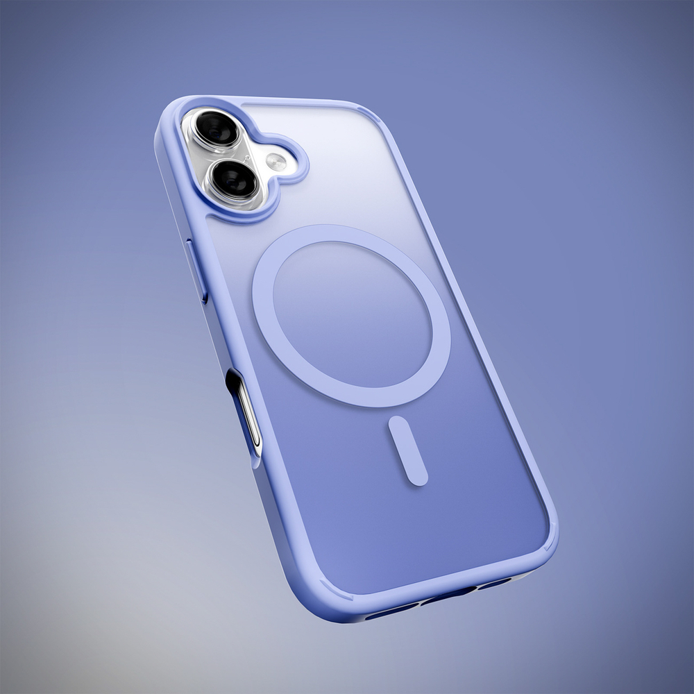 iTok webáruház - Puro Puro Gradient TPU tok MagSafe-kompatibilis iPhone 17 készülékhez (kék) 8 Puro Gradient TPU Case Compatible with MagSafe for iPhone 17 (kék)