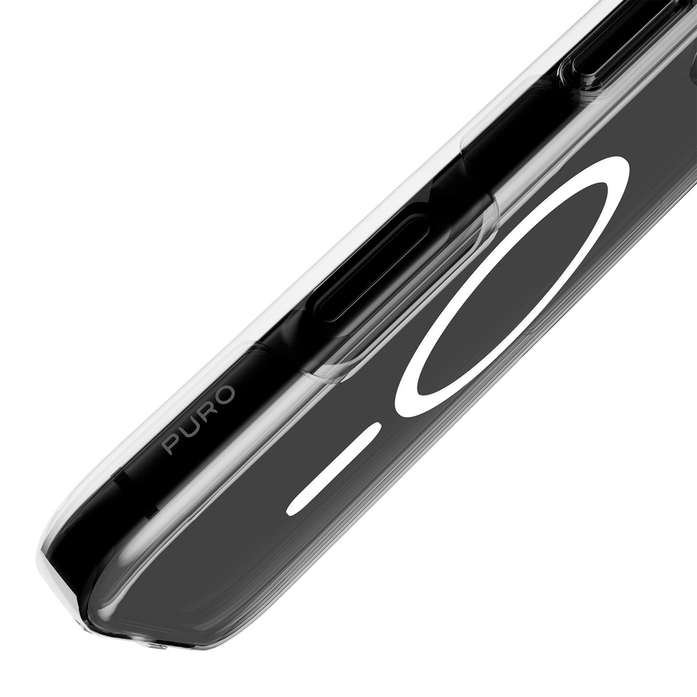iTok webáruház - Puro Puro Impact Clear D3O TPU+PC MagSafe kompatibilis tok iPhone 17 készülékhez (átlátszó) 7 Puro Impact Clear D3O TPU+PC MagSafe Compatible Case for iPhone 17 (átlátszó)