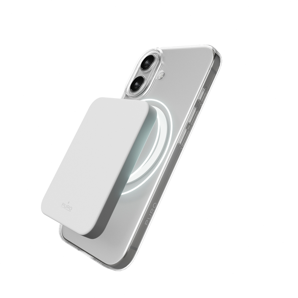 iTok webáruház - Puro Puro Lite Mag TPU+PC tok iPhone 17-hez (átlátszó fehér gyűrűvel) 3 Puro Lite Mag TPU+PC Case Compatible with MagSafe for iPhone 17 (átlátszó fehér gyűrűvel)