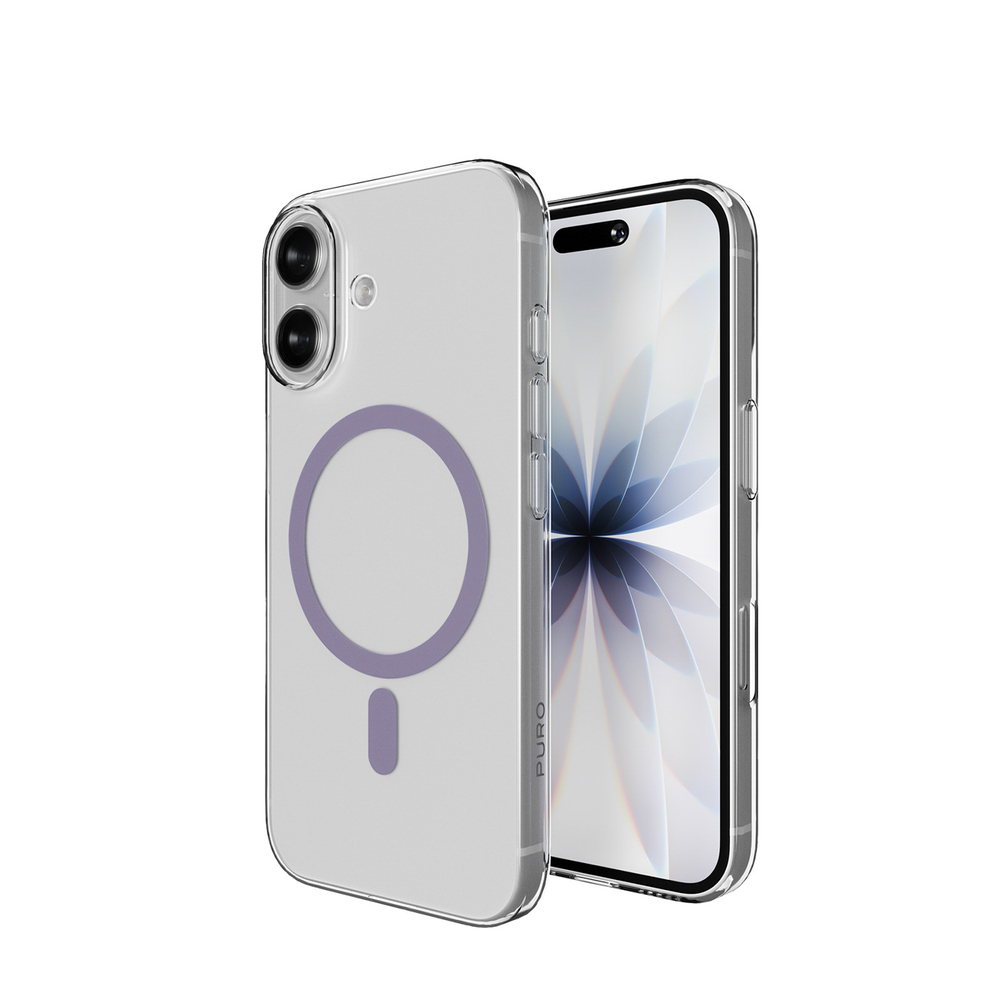 iTok webáruház - Puro Puro Lite Mag TPU+PC Case Compatible with MagSafe for iPhone 17 (átlátszó rózsaszín gyűrűvel) 4 Puro Lite Mag TPU+PC Case Compatible with MagSafe for iPhone 17 (átlátszó rózsaszín gyűrűvel)