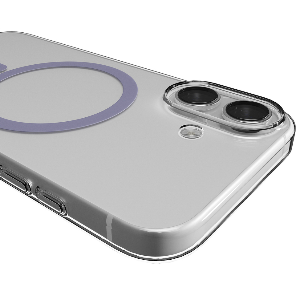 iTok webáruház - Puro Puro Lite Mag TPU+PC Case Compatible with MagSafe for iPhone 17 (átlátszó rózsaszín gyűrűvel) 5 Puro Lite Mag TPU+PC Case Compatible with MagSafe for iPhone 17 (átlátszó rózsaszín gyűrűvel)