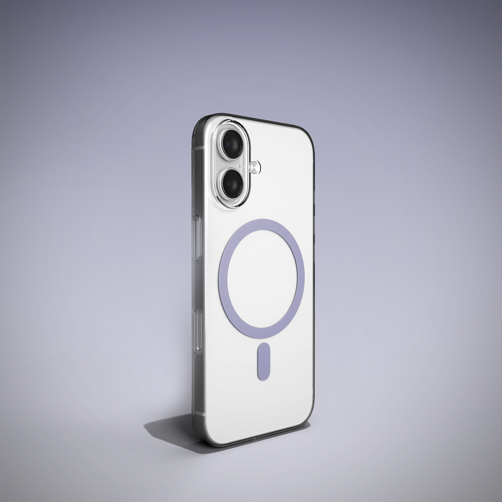 iTok webáruház - Puro Puro Lite Mag TPU+PC Case Compatible with MagSafe for iPhone 17 (átlátszó rózsaszín gyűrűvel) 8 Puro Lite Mag TPU+PC Case Compatible with MagSafe for iPhone 17 (átlátszó rózsaszín gyűrűvel)