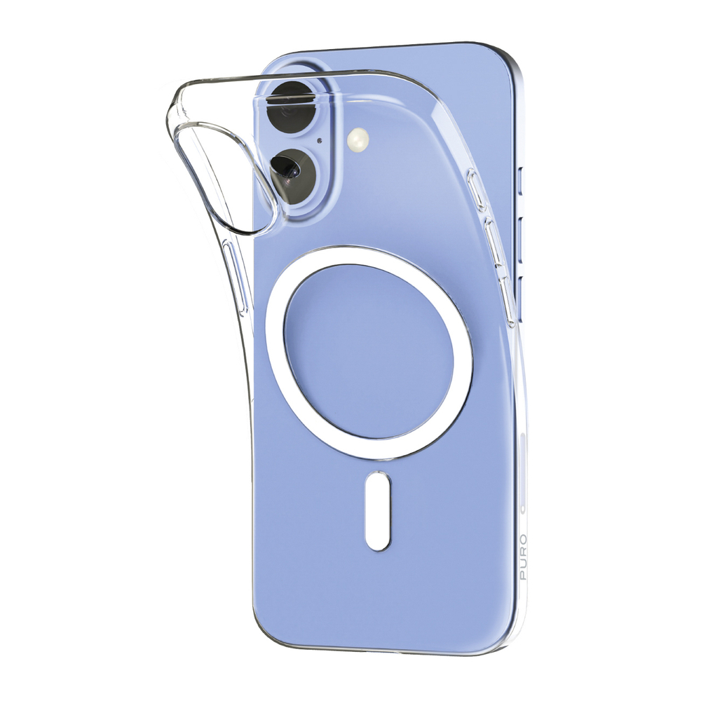 iTok webáruház - Puro Puro 0.3 MAG Ultra-Slim TPU tok iPhone 17-hez (átlátszó) 1 Puro 0.3 MAG Ultra-Slim TPU Case Compatible with MagSafe for iPhone 17 (átlátszó)