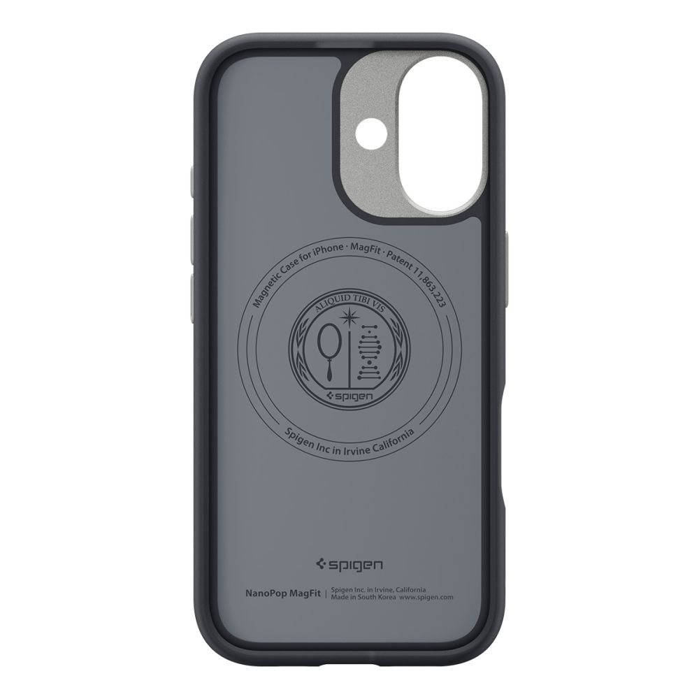 iTok webáruház - Spigen Spigen Nano Pop MagSafe tok iPhone 17-hez (fekete) 3 Spigen Nano Pop MagSafe Case for iPhone 17 (fekete)
