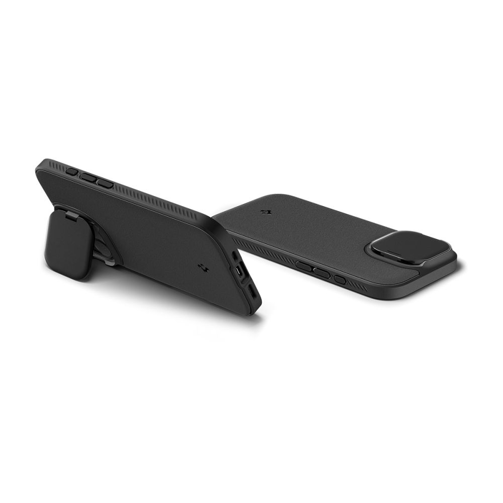 iTok webáruház - Spigen Spigen Optik Armor MagSafe tok iPhone 17-hez (fekete) 6 Spigen Optik Armor MagSafe case for iPhone 17 (fekete)
