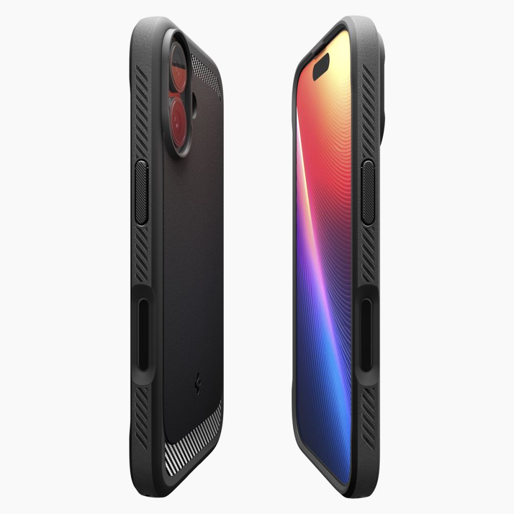 iTok webáruház - Spigen Spigen Rugged Armor Mag MagSafe tok iPhone 17-hez (matt fekete) 6 Spigen Rugged Armor Mag MagSafe Case for iPhone 17 (matt fekete)