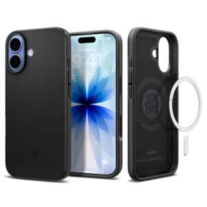 Spigen Thin Fit MagSafe tok iPhone 17-hez (fekete)