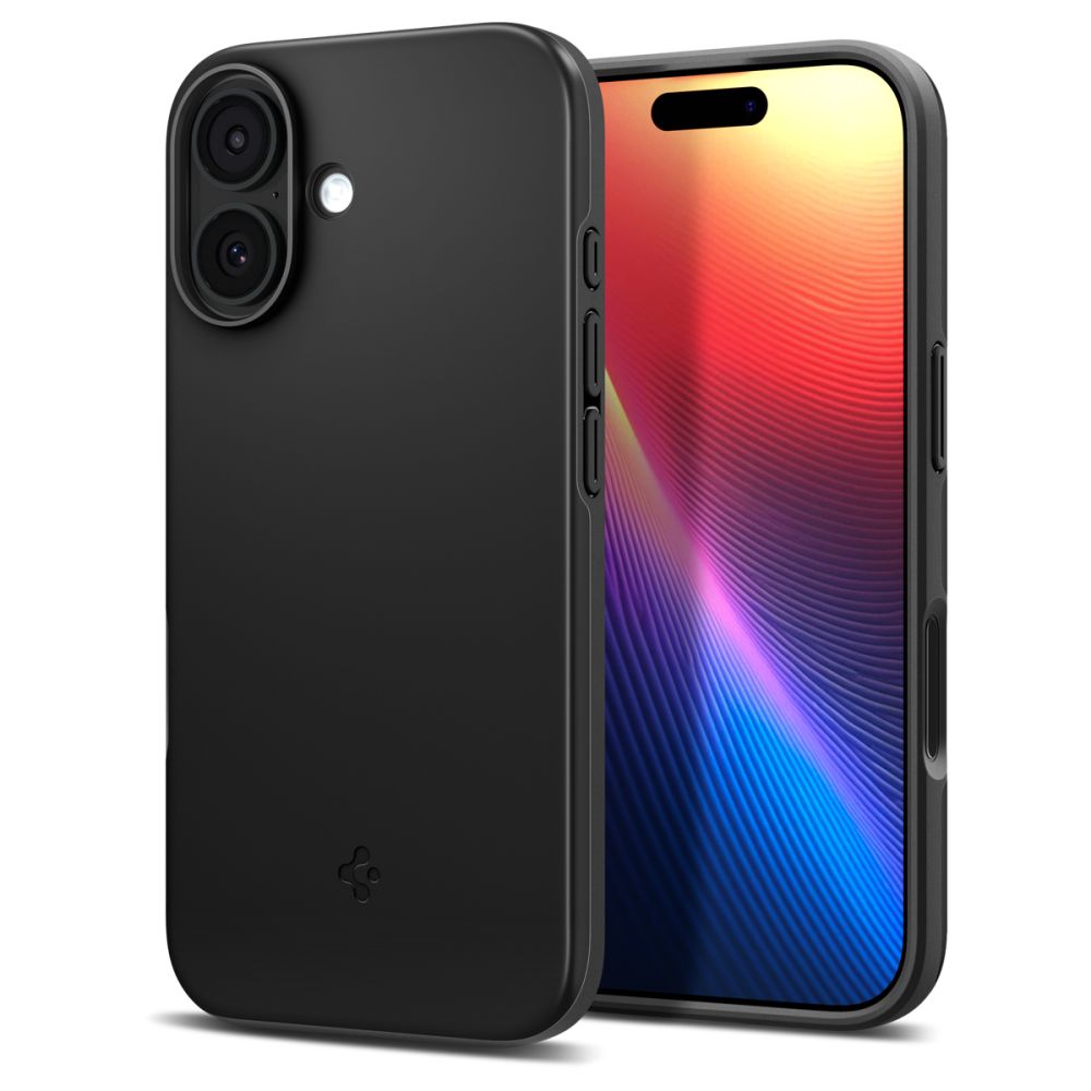 iTok webáruház - Spigen Spigen Thin Fit MagSafe tok iPhone 17-hez (fekete) 2 Spigen Thin Fit MagSafe Case for iPhone 17 (fekete)