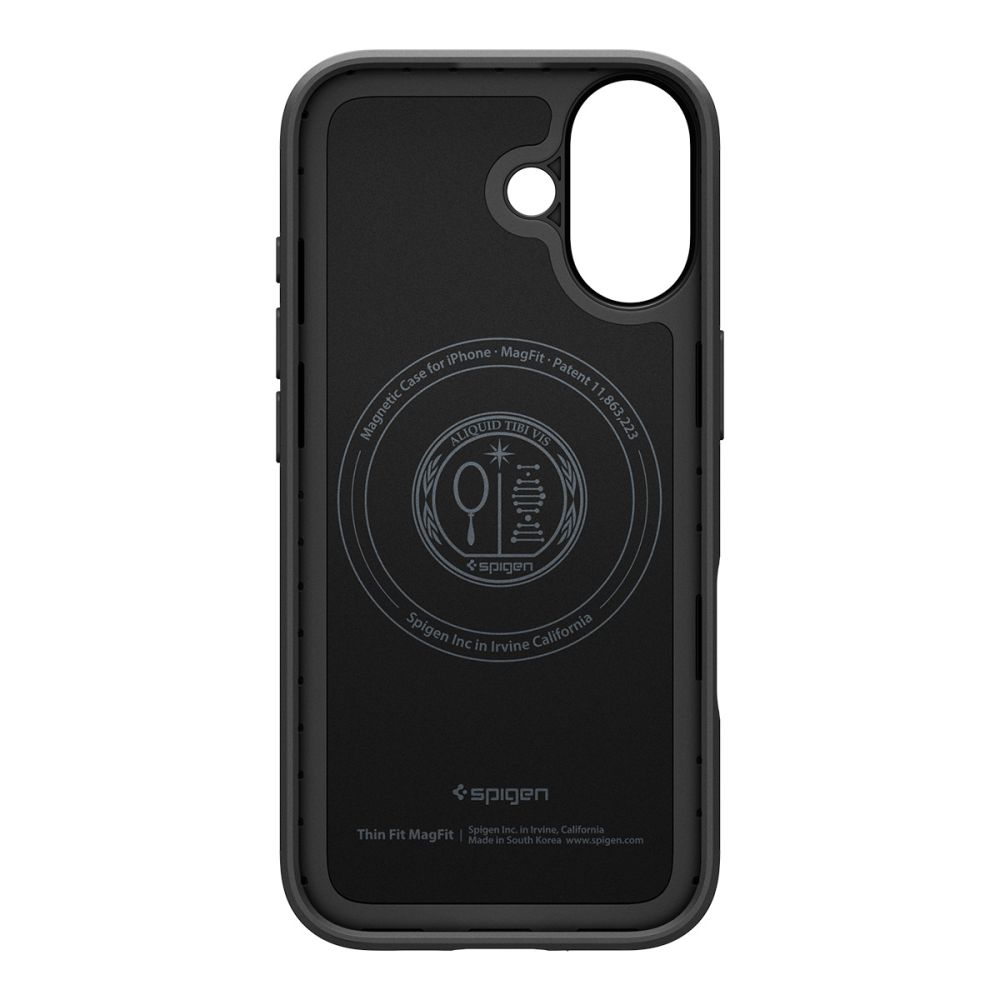 iTok webáruház - Spigen Spigen Thin Fit MagSafe tok iPhone 17-hez (fekete) 5 Spigen Thin Fit MagSafe Case for iPhone 17 (fekete)