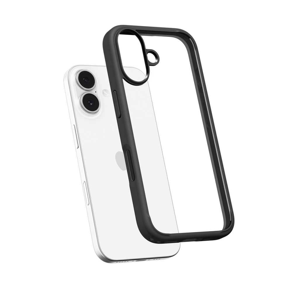 iTok webáruház - Spigen Spigen Ultra Hybrid tok iPhone 17-hez (matt fekete) 6 Spigen Ultra Hybrid Case for iPhone 17 (matt fekete)