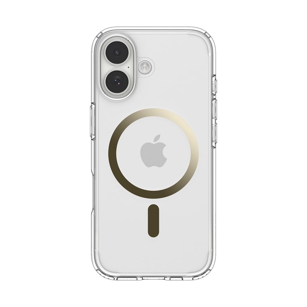 iTok webáruház - Spigen Spigen Ultra Hybrid MagSafe tok iPhone 17-hez (átlátszó arany) 2 Spigen Ultra Hybrid MagSafe Case for iPhone 17 (átlátszó arany)