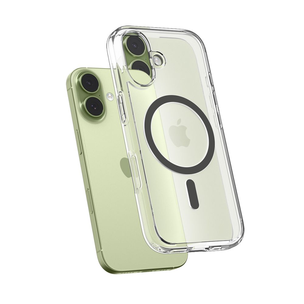 iTok webáruház - Spigen Spigen Ultra Hybrid MagSafe tok iPhone 17 készülékhez (áttetsző szürke) 5 Spigen Ultra Hybrid MagSafe Case for iPhone 17 (áttetsző szürke)