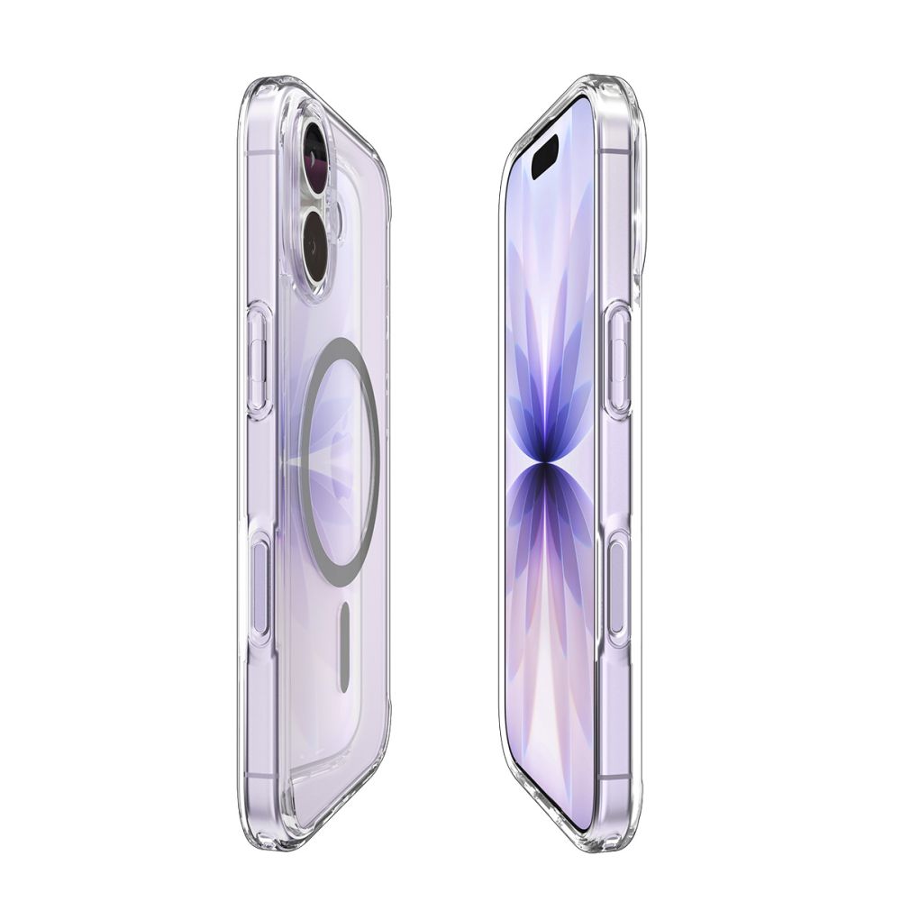 iTok webáruház - Spigen Spigen Ultra Hybrid MagSafe tok iPhone 17 készülékhez (áttetsző szürke) 6 Spigen Ultra Hybrid MagSafe Case for iPhone 17 (áttetsző szürke)