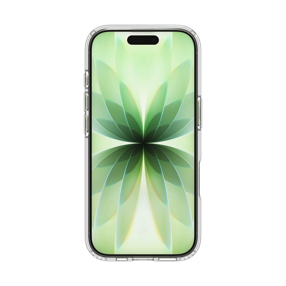 iTok webáruház - Spigen Spigen Ultra Hybrid MagSafe tok iPhone 17-hez (átlátszó és fehér) 3 Spigen Ultra Hybrid MagSafe Case for iPhone 17 (átlátszó és fehér)