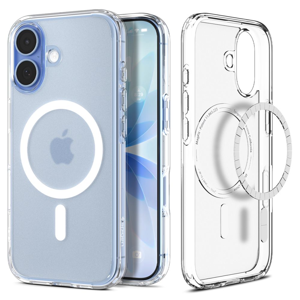 iTok webáruház - Spigen Spigen Ultra Hybrid MagSafe tok iPhone 17-hez (fehér) 1 Spigen Ultra Hybrid MagSafe Case for iPhone 17 (fehér)