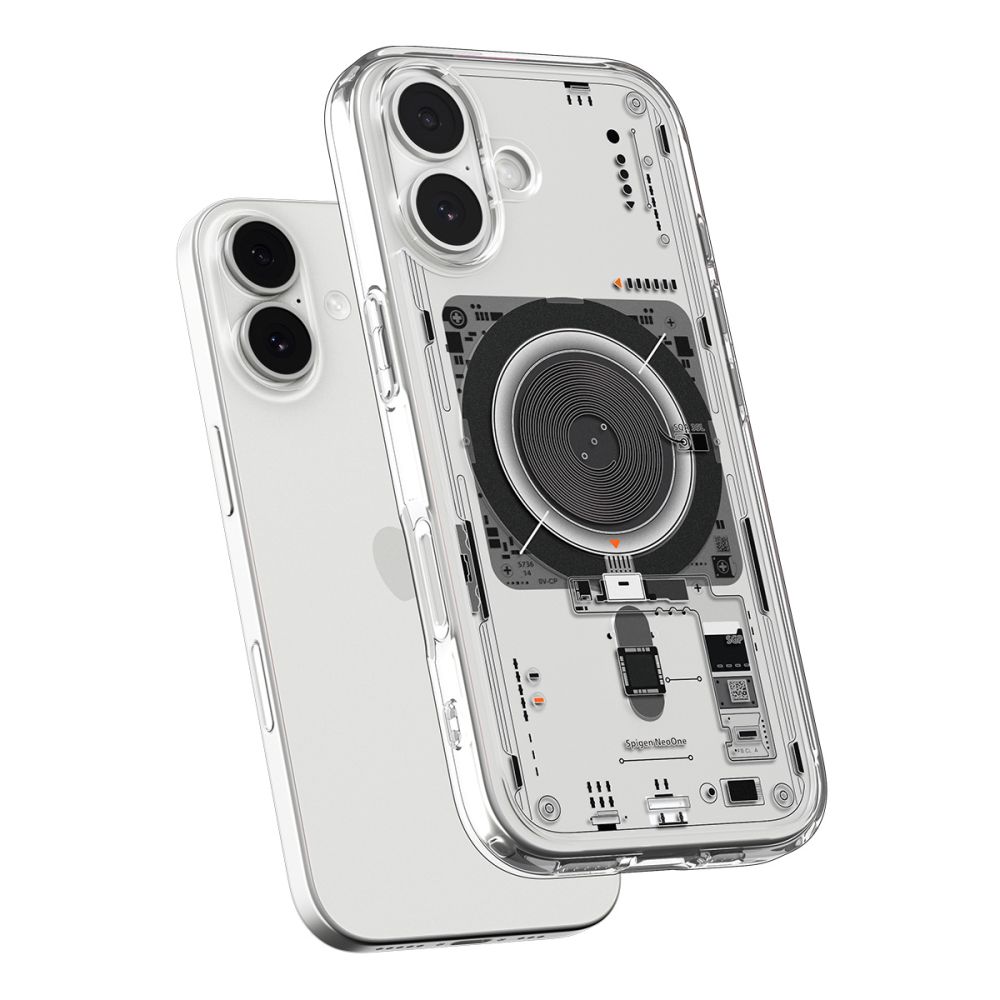 iTok webáruház - Spigen Spigen Ultra Hybrid MagSafe tok iPhone 17 Neo One készülékhez (átlátszó) 5 Spigen Ultra Hybrid MagSafe Case for iPhone 17 Neo One (átlátszó)