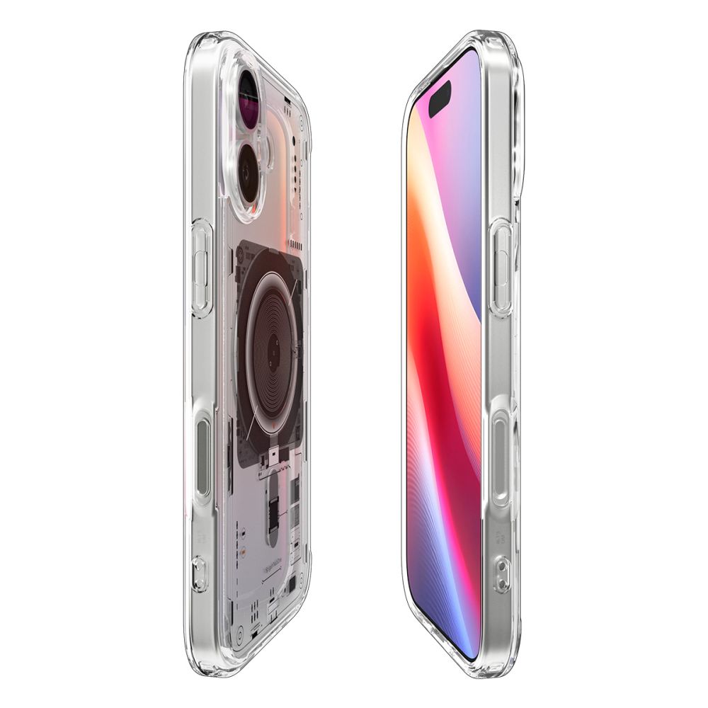 iTok webáruház - Spigen Spigen Ultra Hybrid MagSafe tok iPhone 17 Neo One készülékhez (átlátszó) 6 Spigen Ultra Hybrid MagSafe Case for iPhone 17 Neo One (átlátszó)