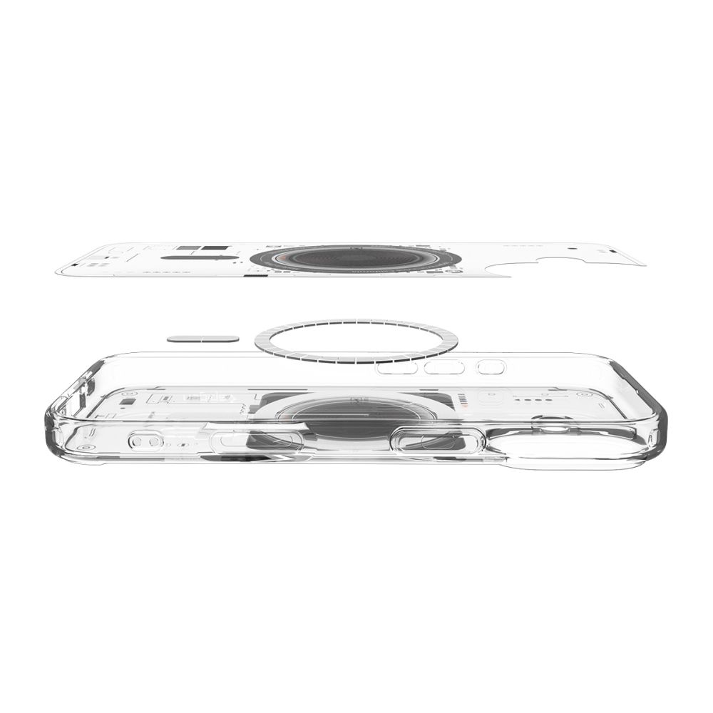 iTok webáruház - Spigen Spigen Ultra Hybrid MagSafe tok iPhone 17 Neo One készülékhez (átlátszó) 7 Spigen Ultra Hybrid MagSafe Case for iPhone 17 Neo One (átlátszó)