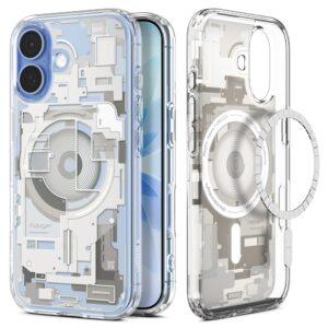 Spigen Ultra Hybrid MagSafe tok iPhone 17 Zero One (titán)
