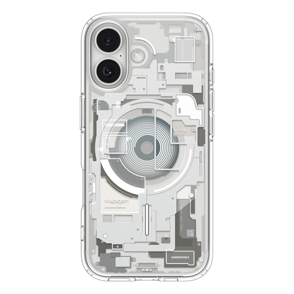 iTok webáruház - Spigen Spigen Ultra Hybrid MagSafe tok iPhone 17 Zero One (titán) 2 Spigen Ultra Hybrid MagSafe case for iPhone 17 Zero One (titán)