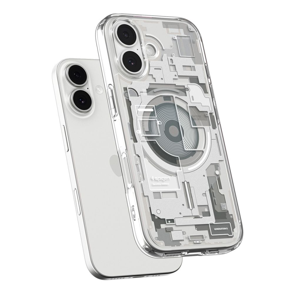 iTok webáruház - Spigen Spigen Ultra Hybrid MagSafe tok iPhone 17 Zero One (titán) 5 Spigen Ultra Hybrid MagSafe case for iPhone 17 Zero One (titán)