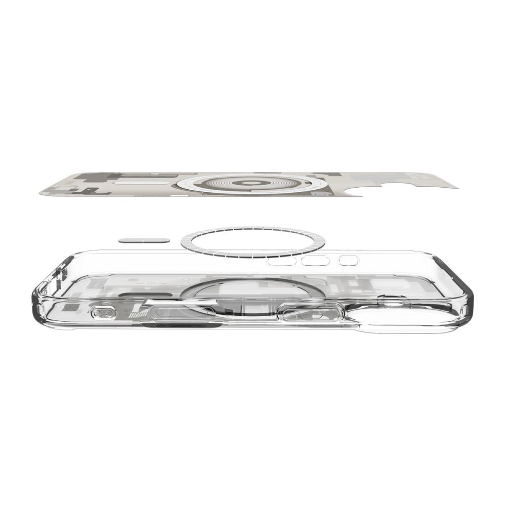iTok webáruház - Spigen Spigen Ultra Hybrid MagSafe tok iPhone 17 Zero One (titán) 7 Spigen Ultra Hybrid MagSafe case for iPhone 17 Zero One (titán)