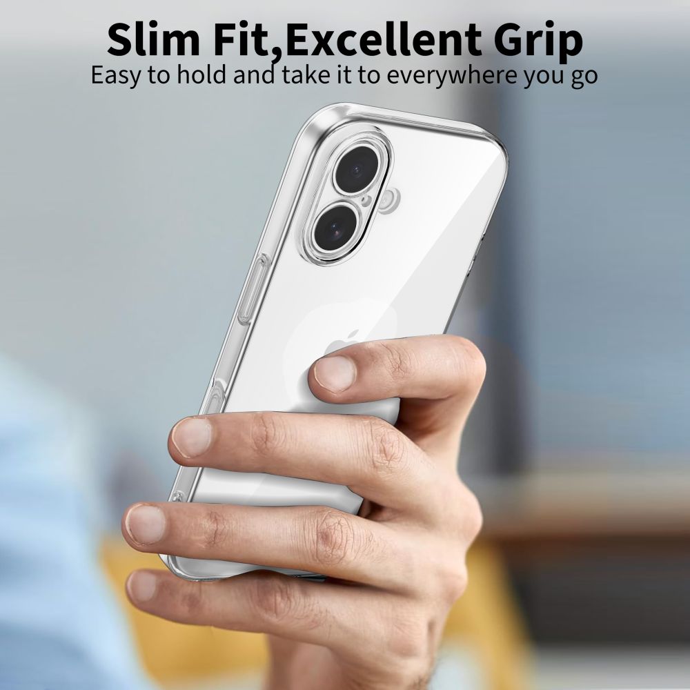 iTok webáruház - Tech-Protect Tech-Protect FlexAir tok iPhone 17-hez (átlátszó) 4 Tech-Protect FlexAir Case for iPhone 17 (átlátszó)