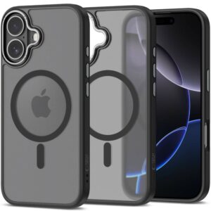 Tech-Protect MagEdge MagSafe tok iPhone 17 készülékhez (matt fekete)