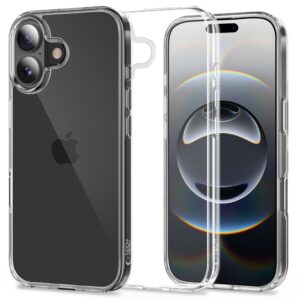 Tech-Protect FlexAir Hybrid tok iPhone 17-hez (átlátszó)