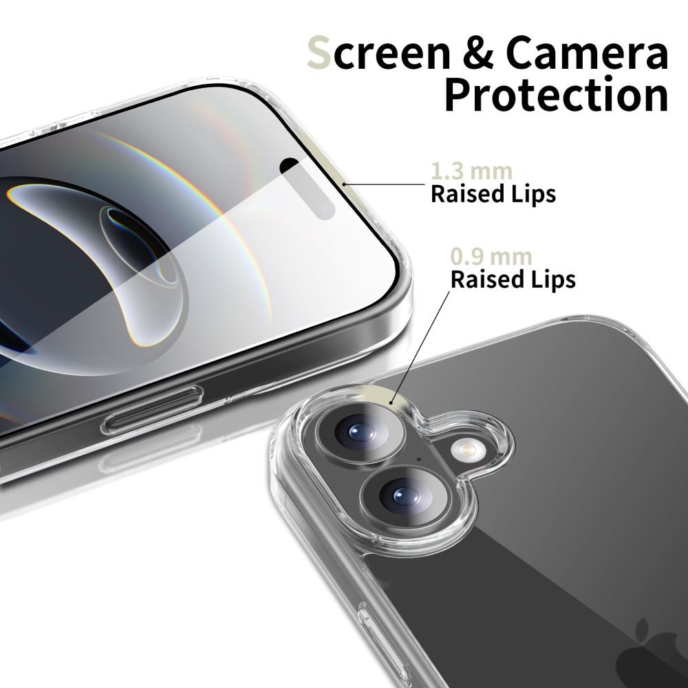 iTok webáruház - Tech-Protect Tech-Protect FlexAir Hybrid tok iPhone 17-hez (átlátszó) 3 Tech-Protect FlexAir Hybrid Case for iPhone 17 (átlátszó)