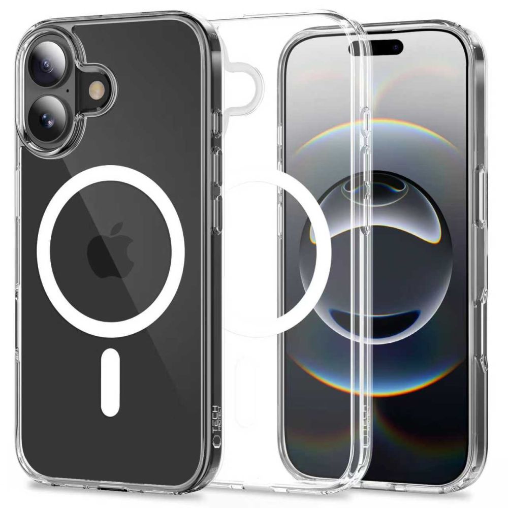 iTok webáruház - Tech-Protect Tech-Protect FlexAir Hybrid MagSafe tok iPhone 17-hez (átlátszó) 1 Tech-Protect FlexAir Hybrid MagSafe Case for iPhone 17 (átlátszó)