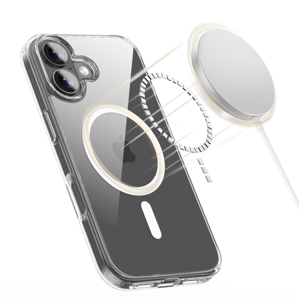 iTok webáruház - Tech-Protect Tech-Protect FlexAir Hybrid MagSafe tok iPhone 17-hez (átlátszó) 2 Tech-Protect FlexAir Hybrid MagSafe Case for iPhone 17 (átlátszó)