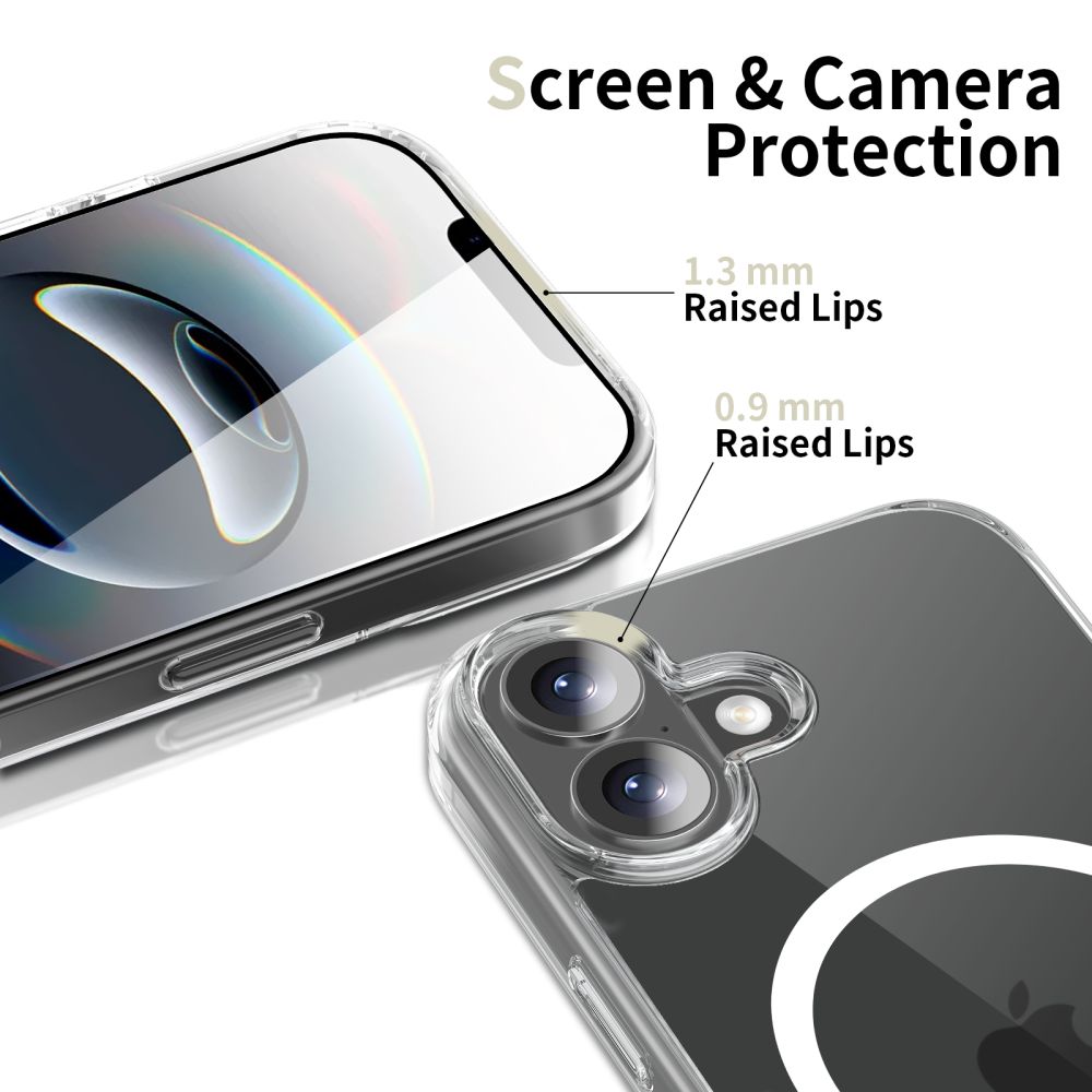 iTok webáruház - Tech-Protect Tech-Protect FlexAir Hybrid MagSafe tok iPhone 17-hez (átlátszó) 6 Tech-Protect FlexAir Hybrid MagSafe Case for iPhone 17 (átlátszó)