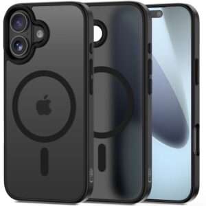 Tech-Protect MagMat MagSafe tok iPhone 17 (matt fekete)